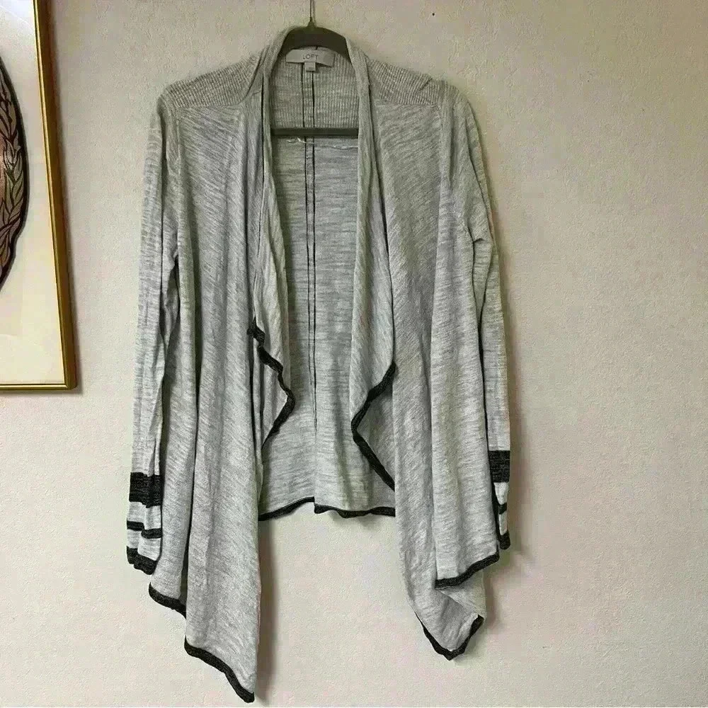 Ann Taylor Loft Open Front Cardigan